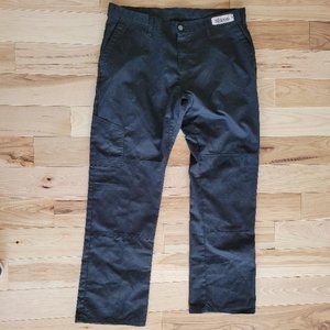 Dickies Men's Black Double Knee Work Pants 36 x 32